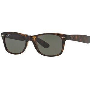 Ray-Ban Sunglasses RB2132 NEW WAYFARER 902 Tortoise Frames w/Green Lenses